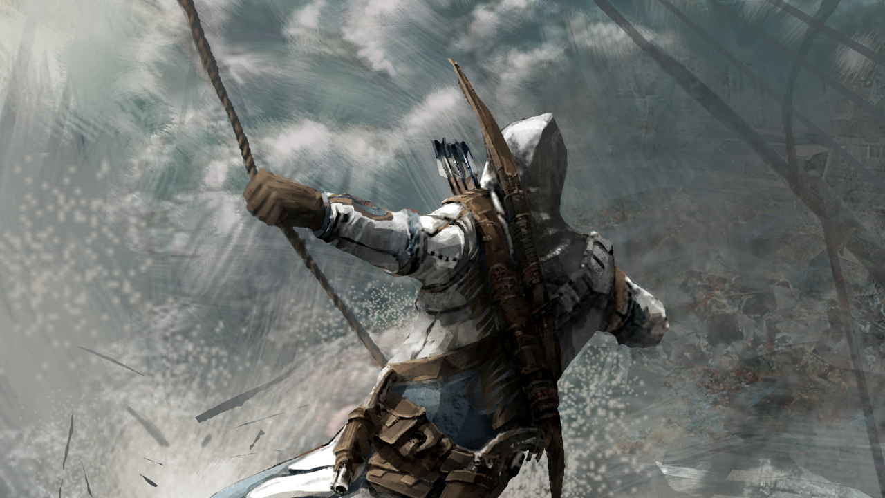 Обои Assassins Creed III, assassins creed, Эцио Аудиторе, Коннор кенуэй, ubisoft в разрешении 1280x720