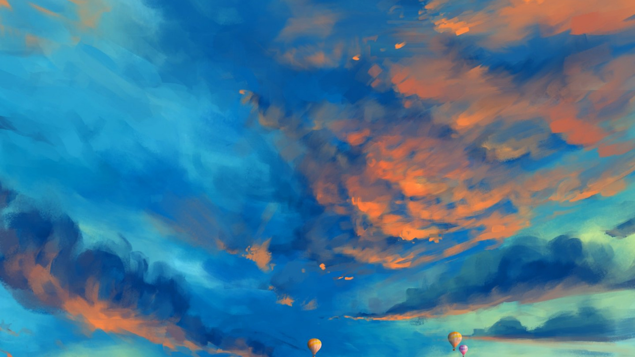 Обои облако, атмосфера, дневное время, экорегион, вода в разрешении 1280x720