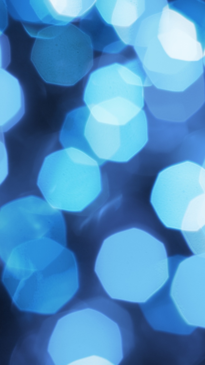 Обои синий, свет, круг, синий цвет, небо в разрешении 720x1280