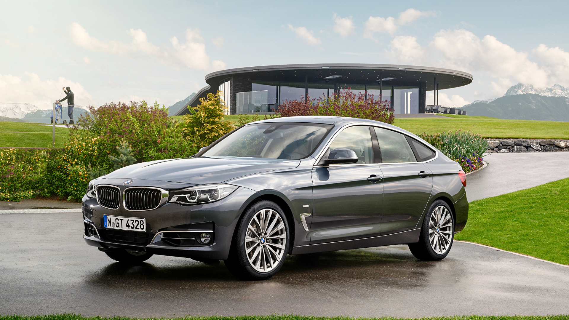 Обои BMW 3 серии Гран Туризмо, авто, bmw, обод, личный роскошный автомобиль в разрешении 1920x1080