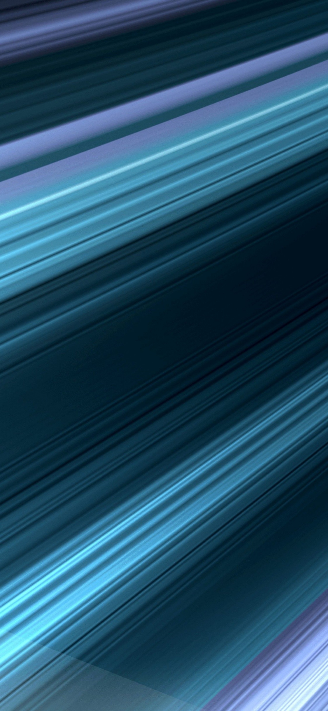 Обои синий, зеленый, Аква, бирюза, линия в разрешении 1125x2436