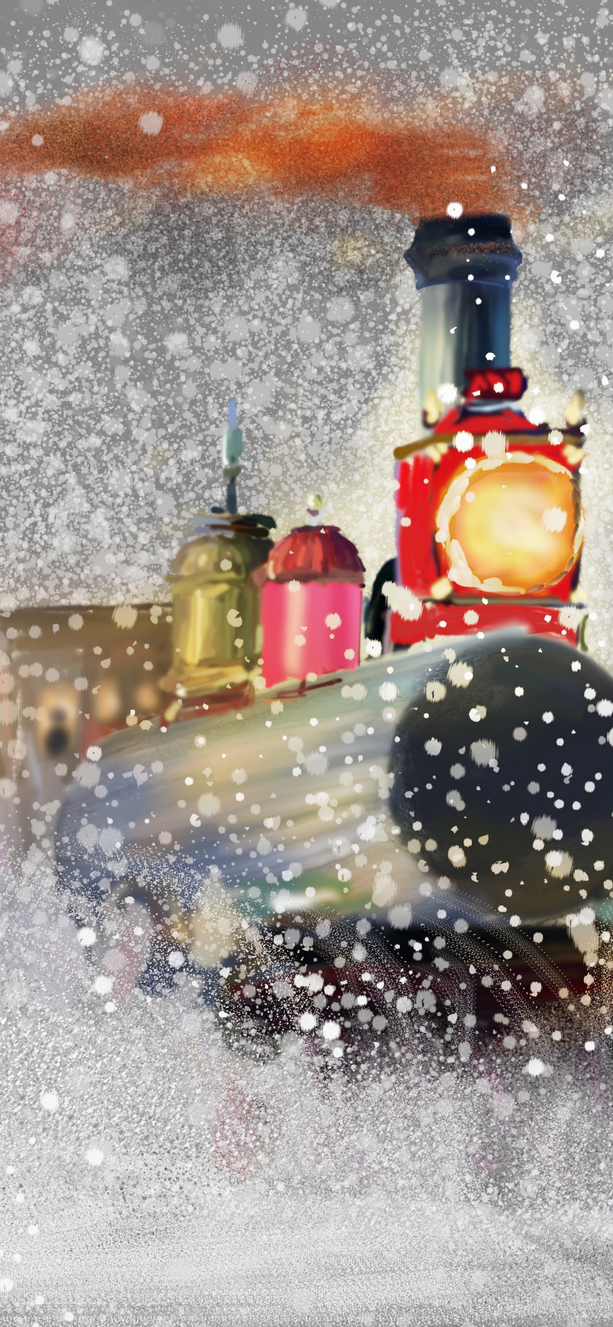 Обои произведение искусства, масляная живопись, артист, крепкий спиртной напиток, живопись в разрешении 1242x2688