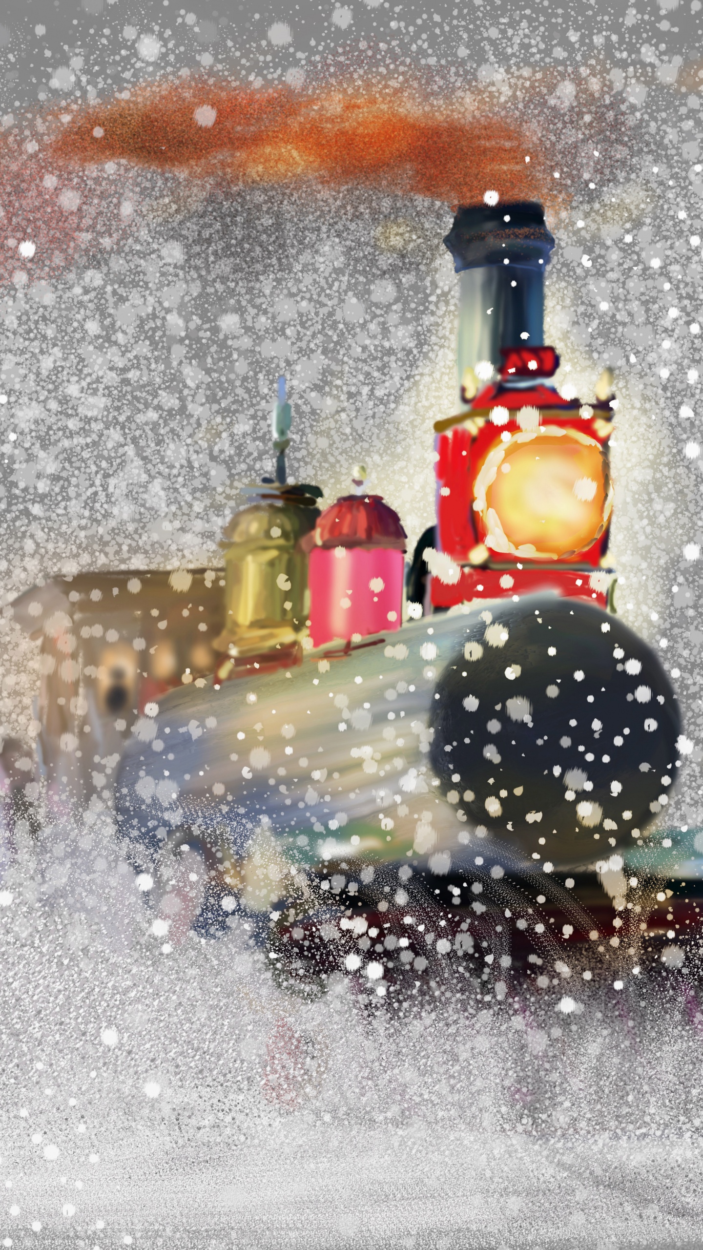 Обои произведение искусства, масляная живопись, артист, крепкий спиртной напиток, живопись в разрешении 1440x2560