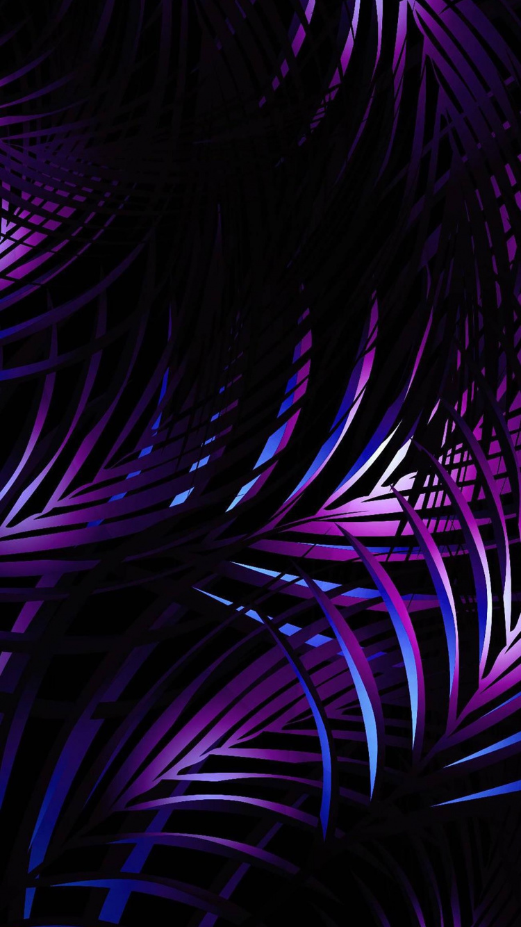 Обои арт, пурпур, Фиолетовый, узор, дизайн в разрешении 750x1334