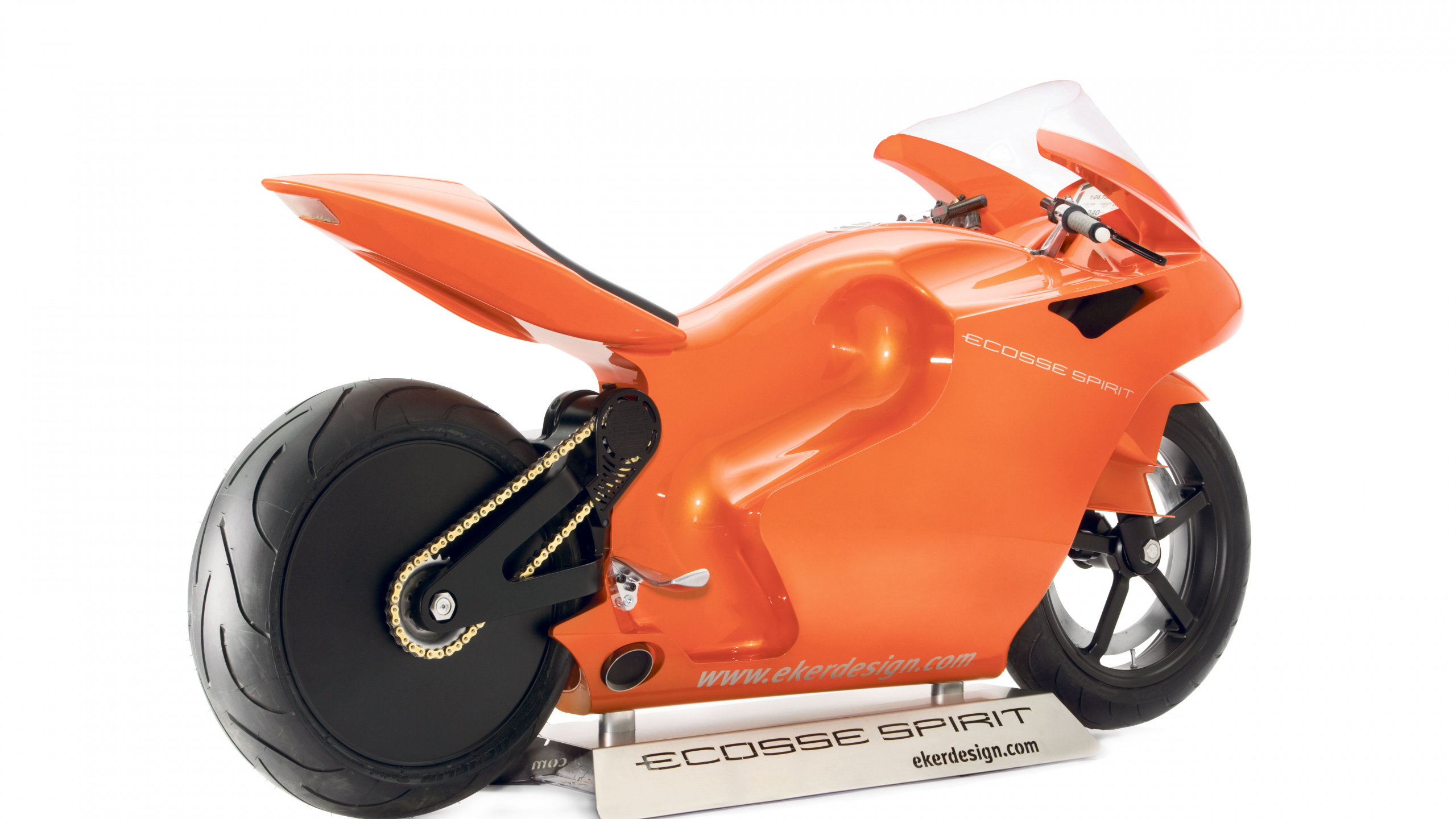 Обои мотоцикл, Апельсин, колесо, авто, кастомный мотоцикл в разрешении 2560x1440