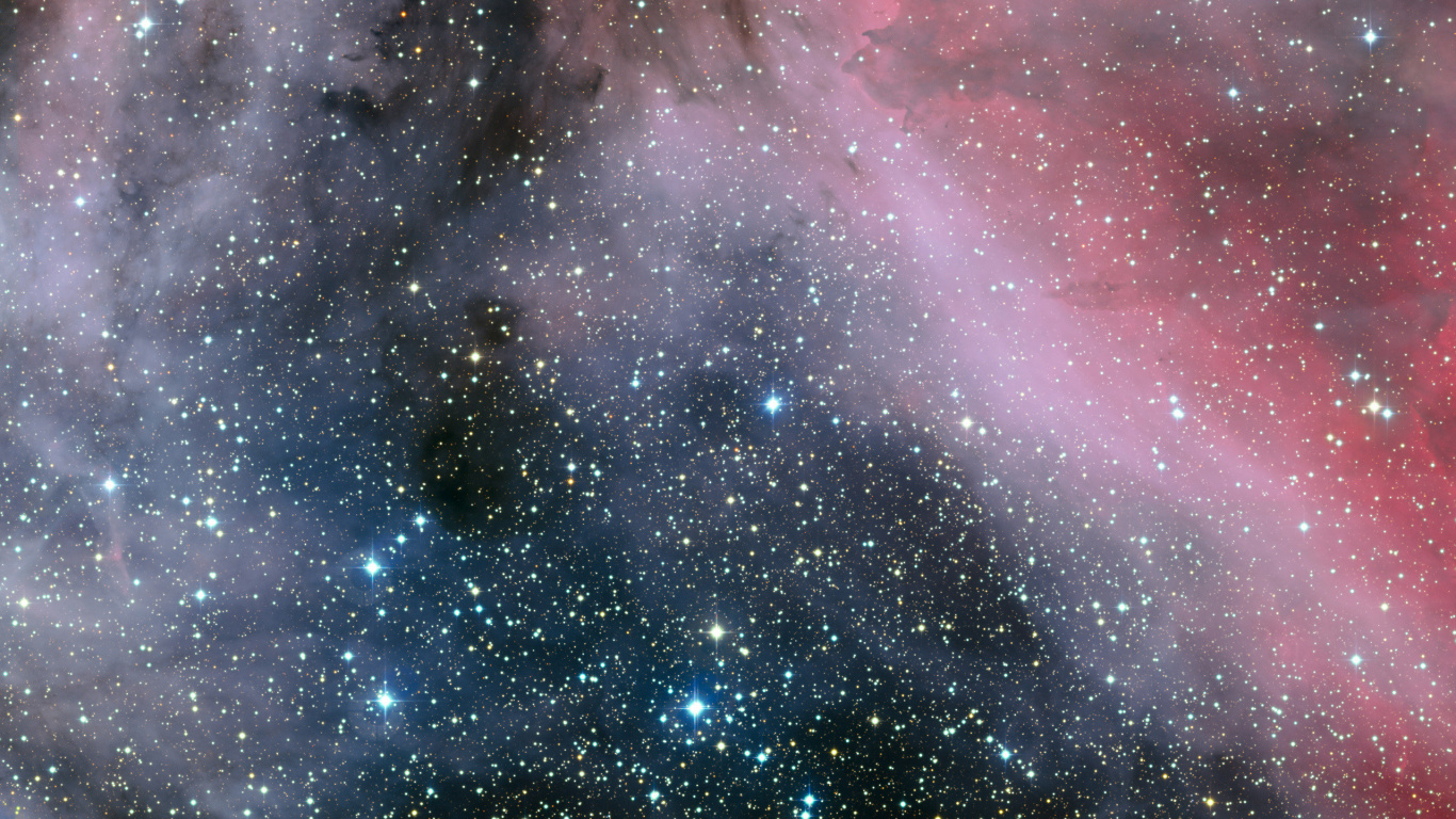 Обои туманность киля, туманность, Галактика, Астрономия, атмосфера в разрешении 1366x768