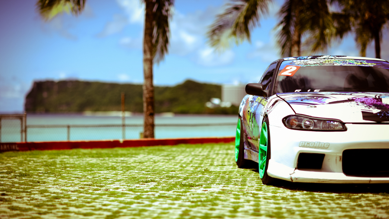 Обои Ниссан, Ниссан Сильвия, спорткар, авто, тюнинг автомобилей в разрешении 1366x768