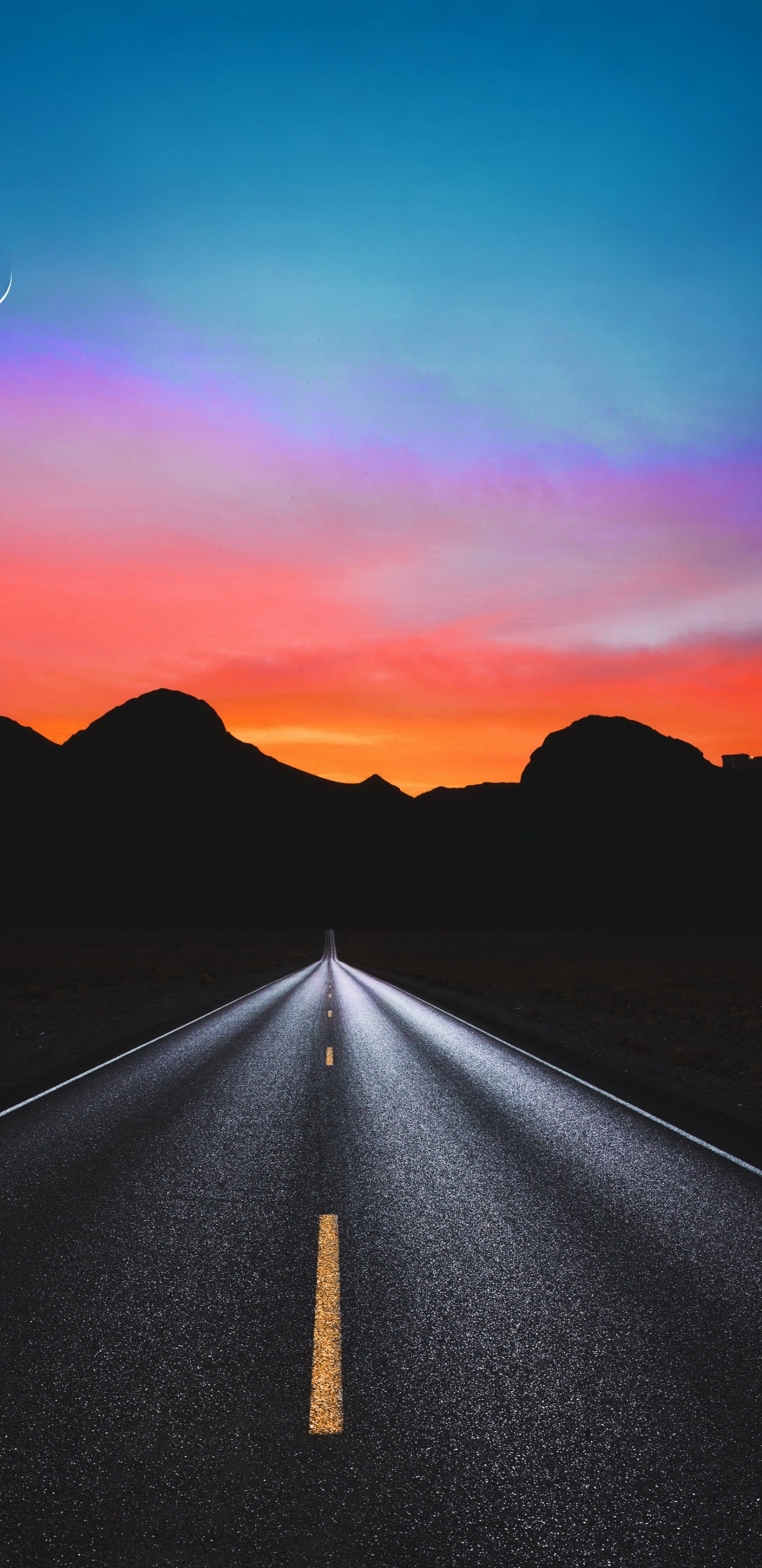 Обои облако, атмосфера, экорегион, природа, гора в разрешении 1440x2960