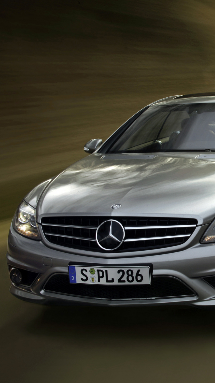 Обои авто, Мерседес-Бенц кл 65 АМГ, Mercedes-Benz CL-Class, личный роскошный автомобиль, BMW 8 серия в разрешении 750x1334