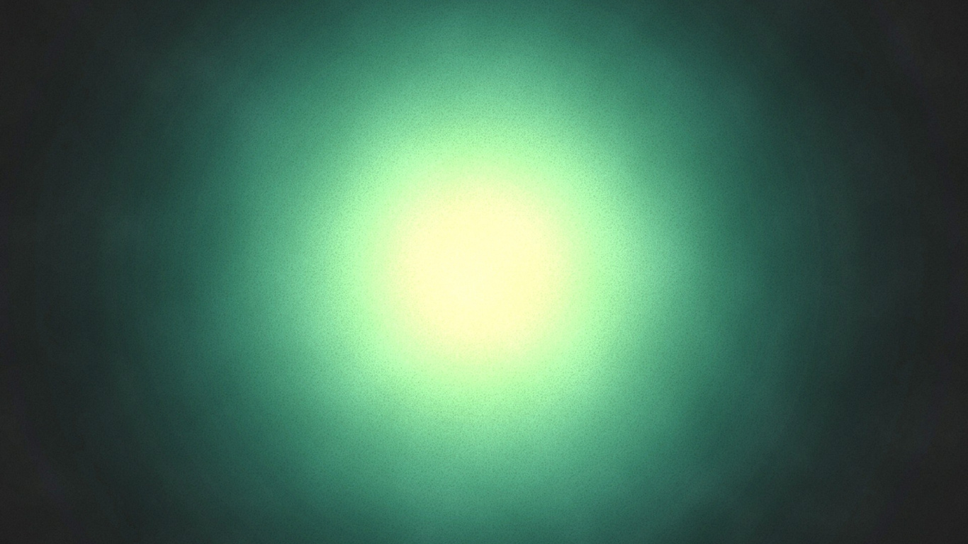 Обои зеленый, свет, блик, анимация, блики в разрешении 1366x768