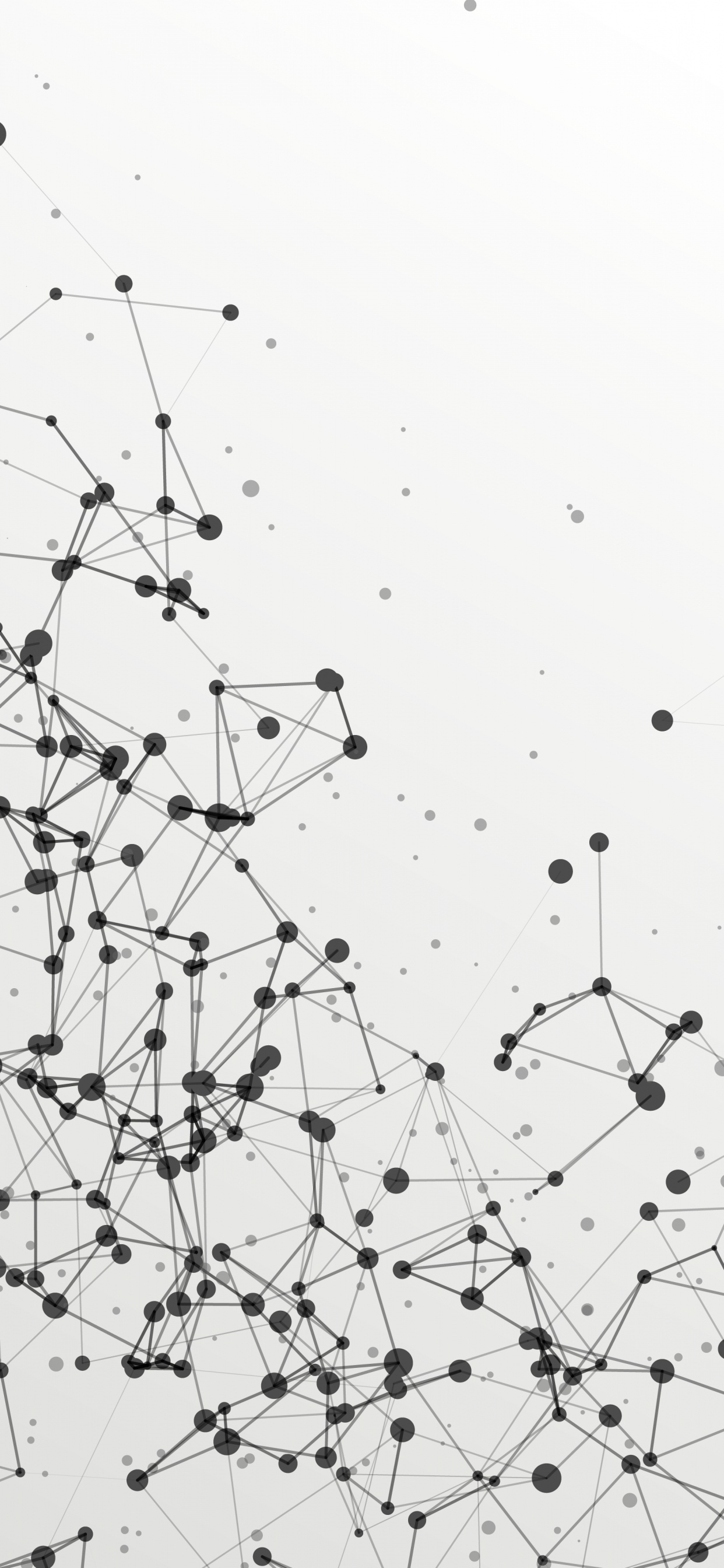 Обои арт, узор, круг, монохромный, склон в разрешении 1242x2688