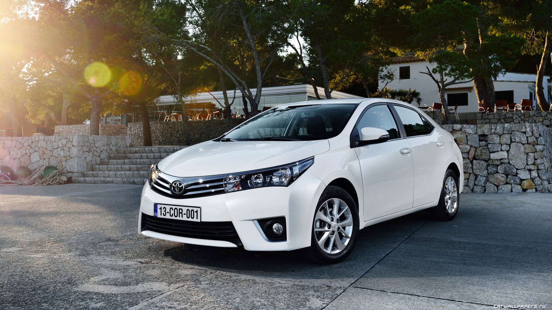 Обои авто, toyota, Тойота Королла, седан, семейный автомобиль в разрешении 1920x1080