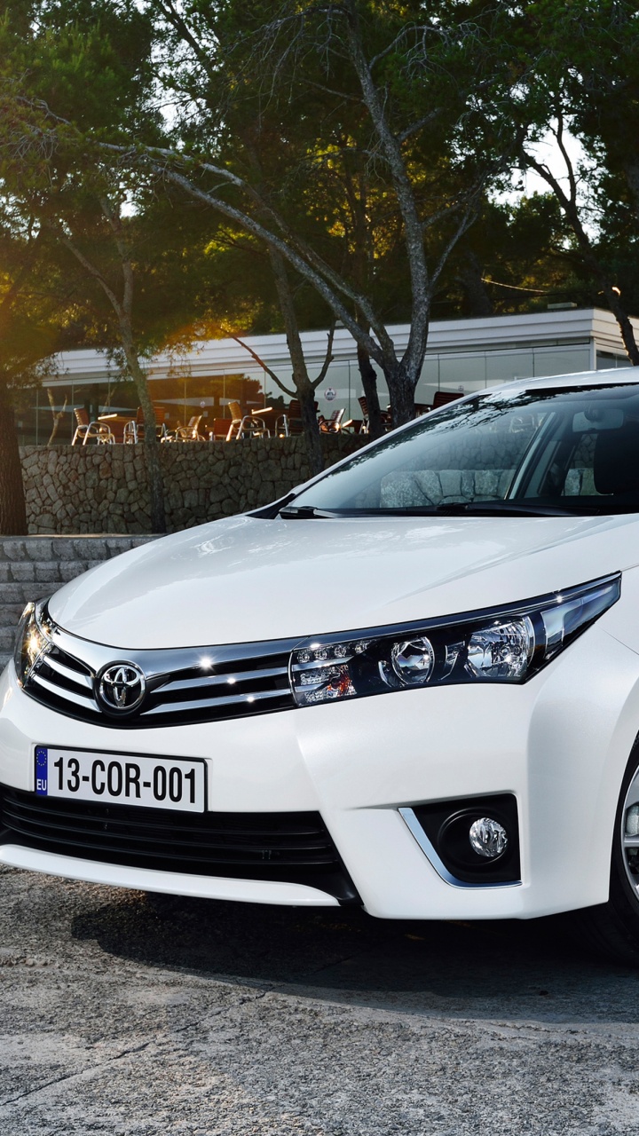 Обои авто, toyota, Тойота Королла, седан, семейный автомобиль в разрешении 720x1280