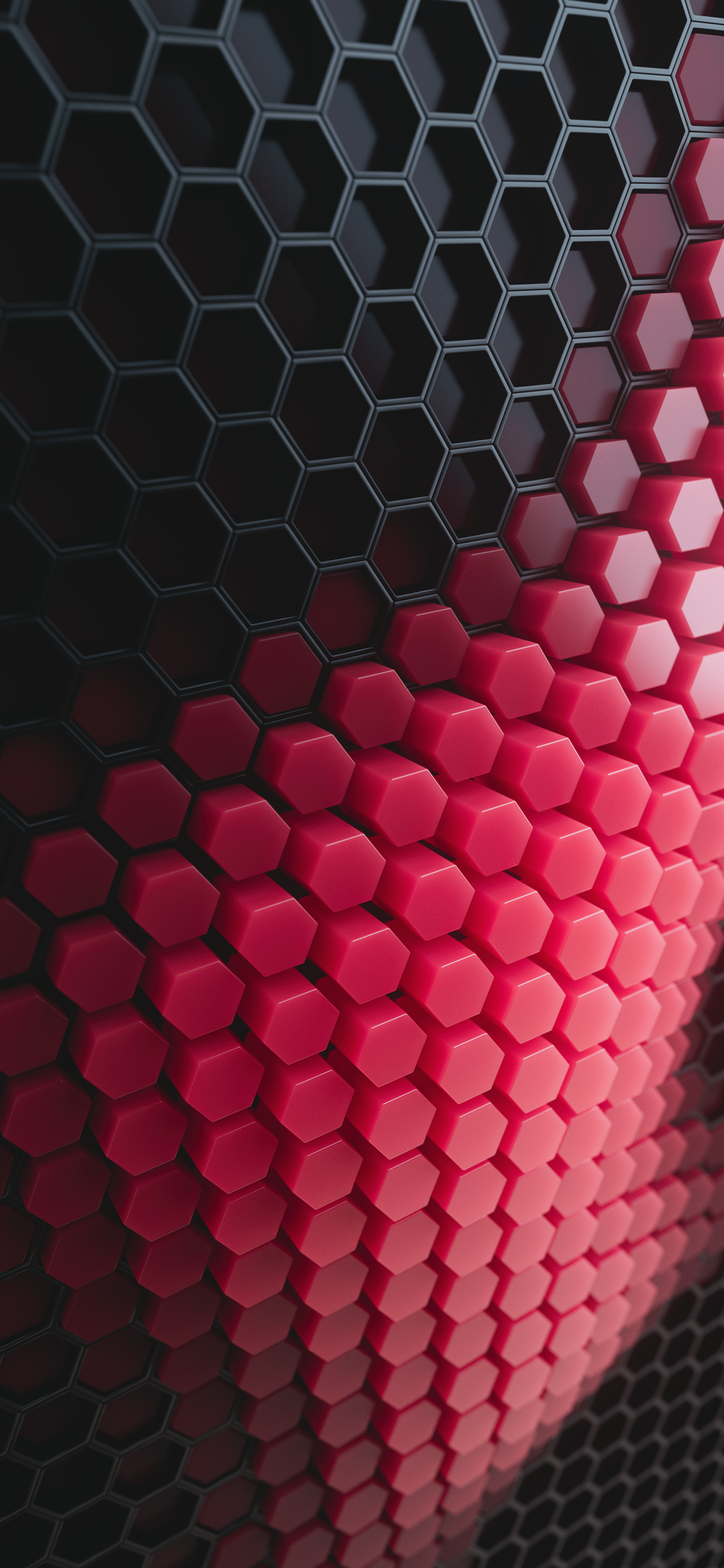 Обои материальное свойство, симметрия, пурпурный цвет, круг, полутона и оттенки в разрешении 1242x2688