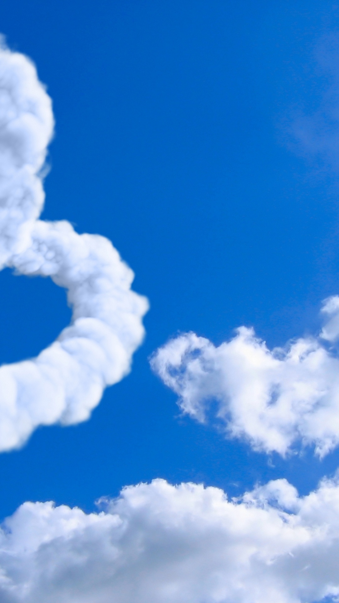 Обои облако, синий, дневное время, кучевое облако, атмосфера в разрешении 1080x1920