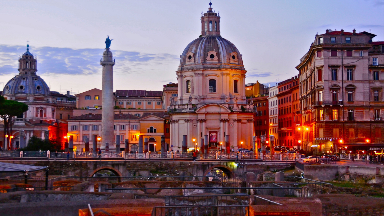 Обои ориентир, город, городок, городской район, достопримечательность в разрешении 1280x720