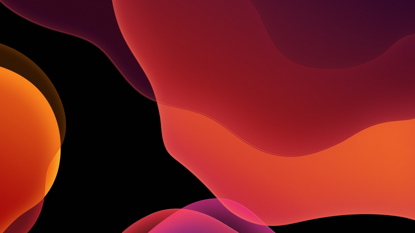 Обои айпад, apple, iOS 13, WWDC 2019, яблоко в разрешении 1366x768