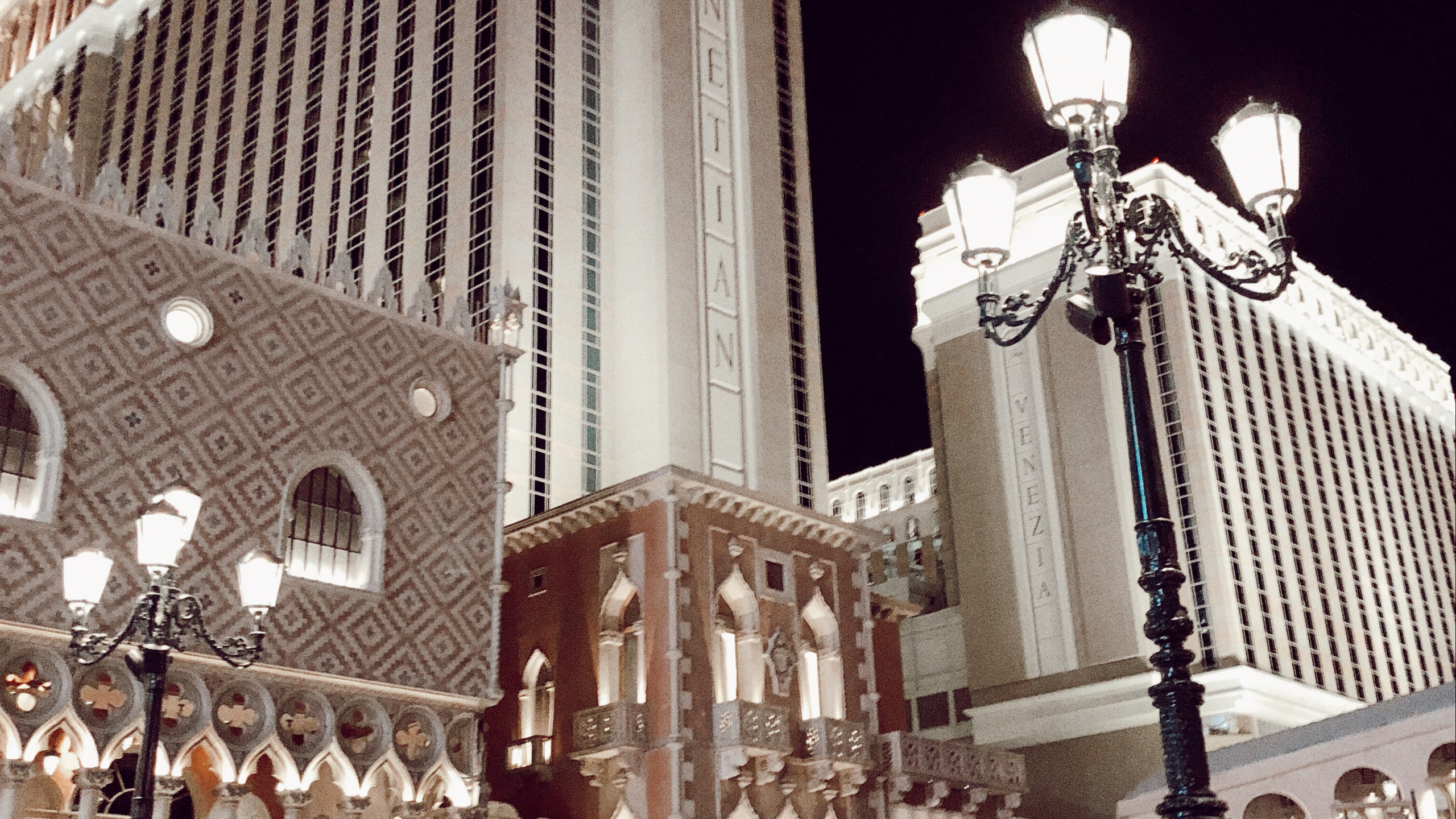 Обои Лас Вегас, США, венецианец, Венецианский лас-вегас, палаццо на венецианском курорте в разрешении 2560x1440