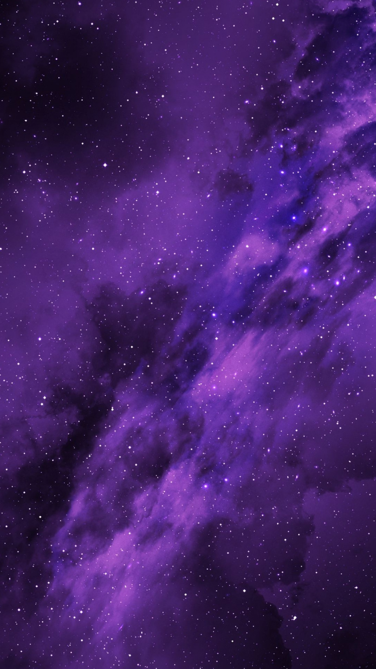 Обои атмосфера, пурпур, астрономический объект, звезда, Фиолетовый в разрешении 750x1334