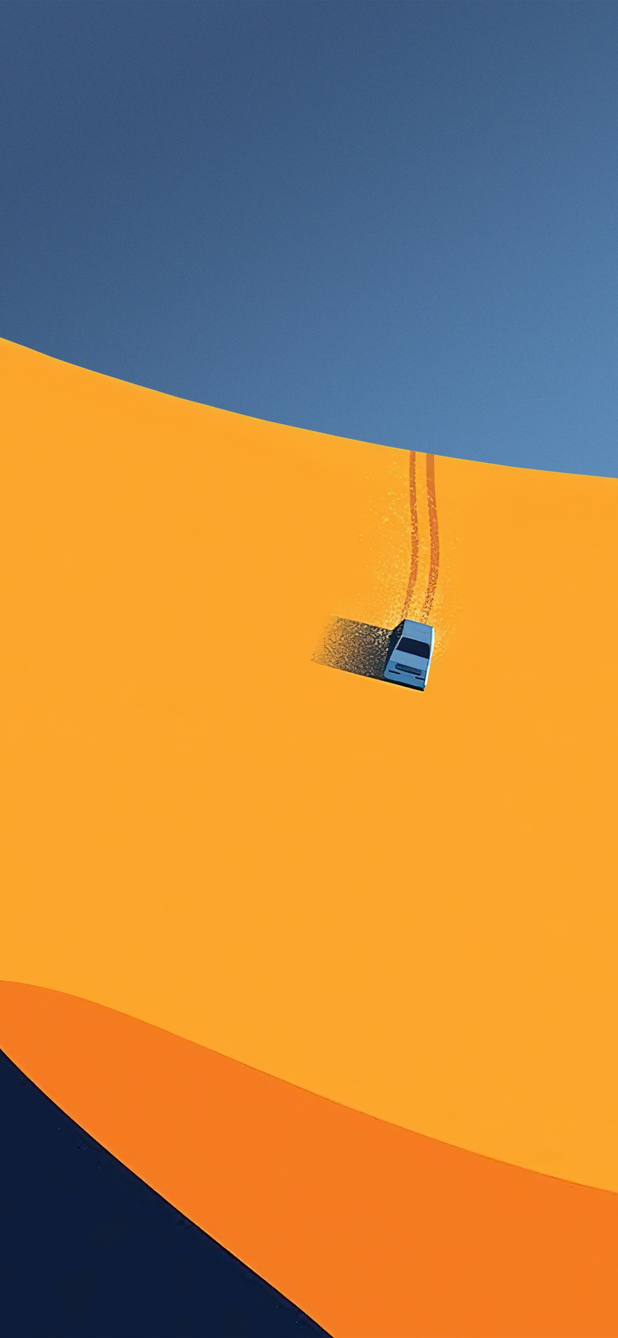 Обои экорегион, прямоугольник, Апельсин, склон, треугольник в разрешении 1242x2688