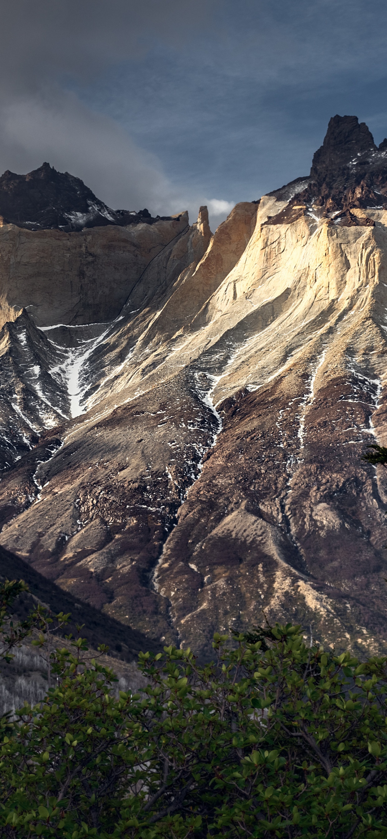 Обои Национальный парк Торрес-дель-Пайне, Торресдельпайне, Кордильера-дель-Пайне, Озеро Peho, фитц Рой в разрешении 1242x2688