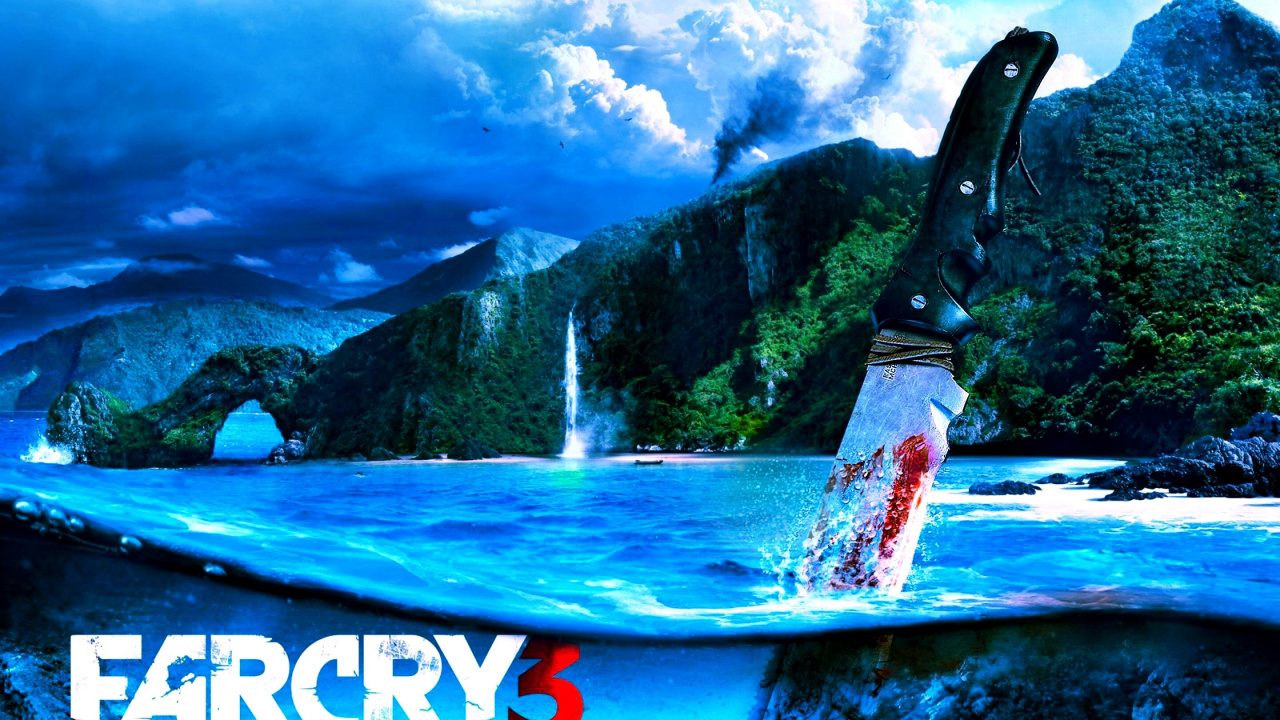 Обои far cry 3, ubisoft, вода, природа, мир в разрешении 1280x720