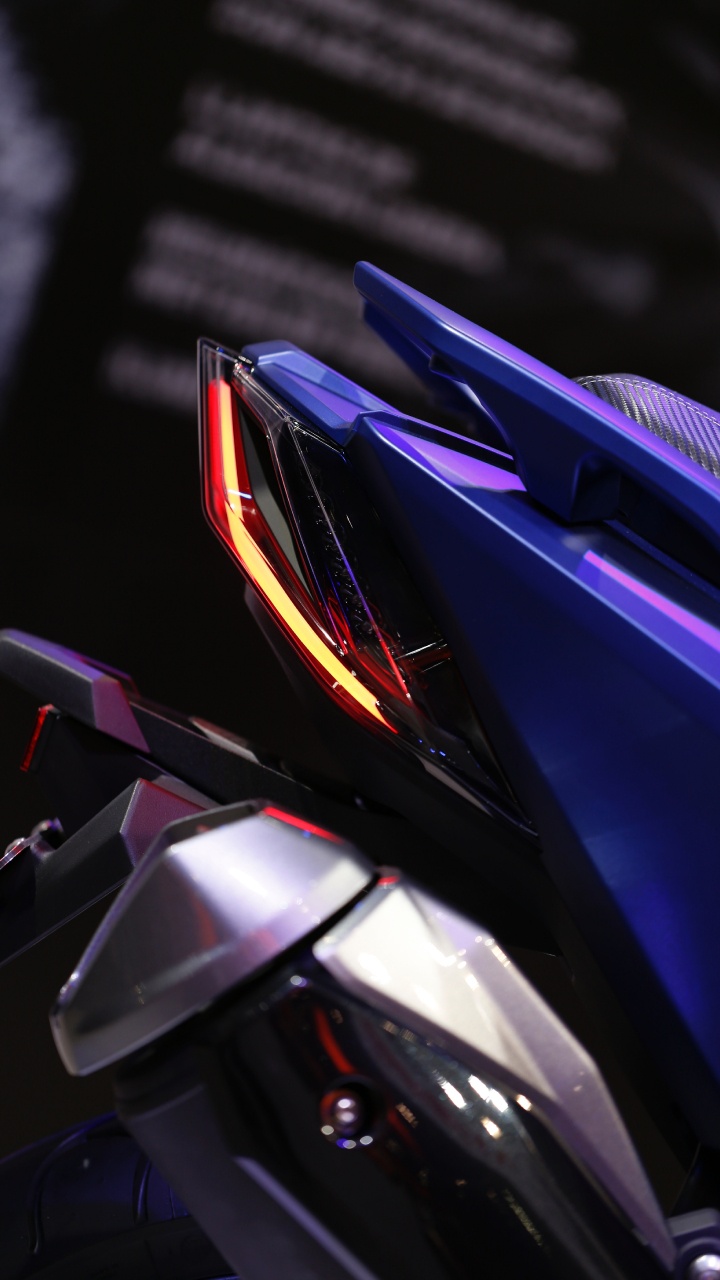 Обои мотоцикл, велосипед, синий, Фиолетовый, пурпур в разрешении 720x1280