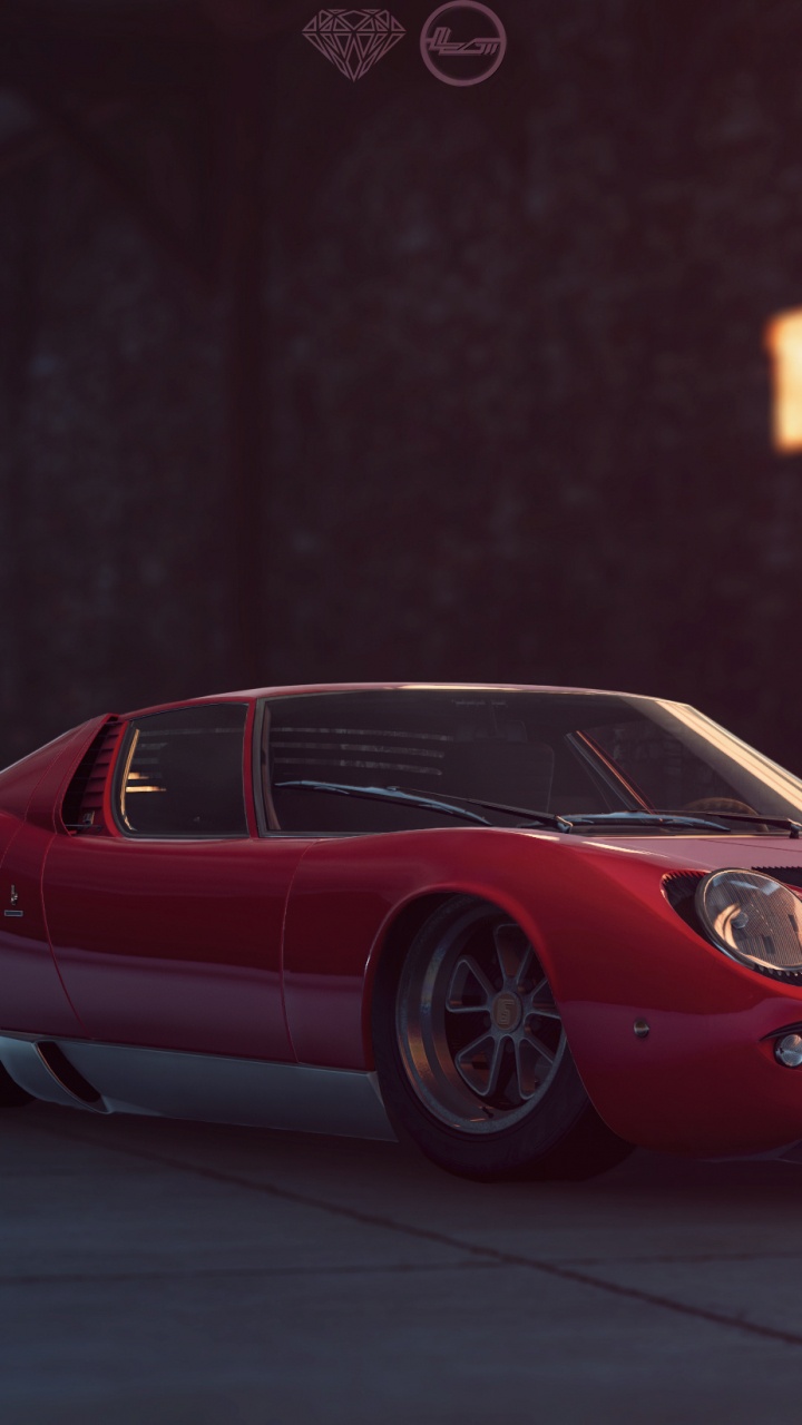 Обои Ламборджини, bmw i8, кузов купе, Ламборджини миура, авто в разрешении 720x1280