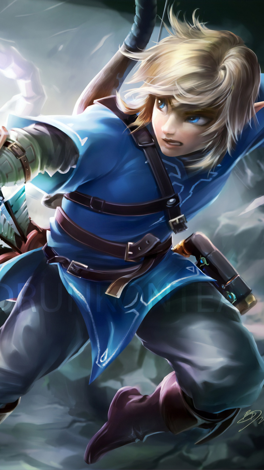 Обои иллюстрация, мифология, приключенческая игра, арт, демон в разрешении 1080x1920