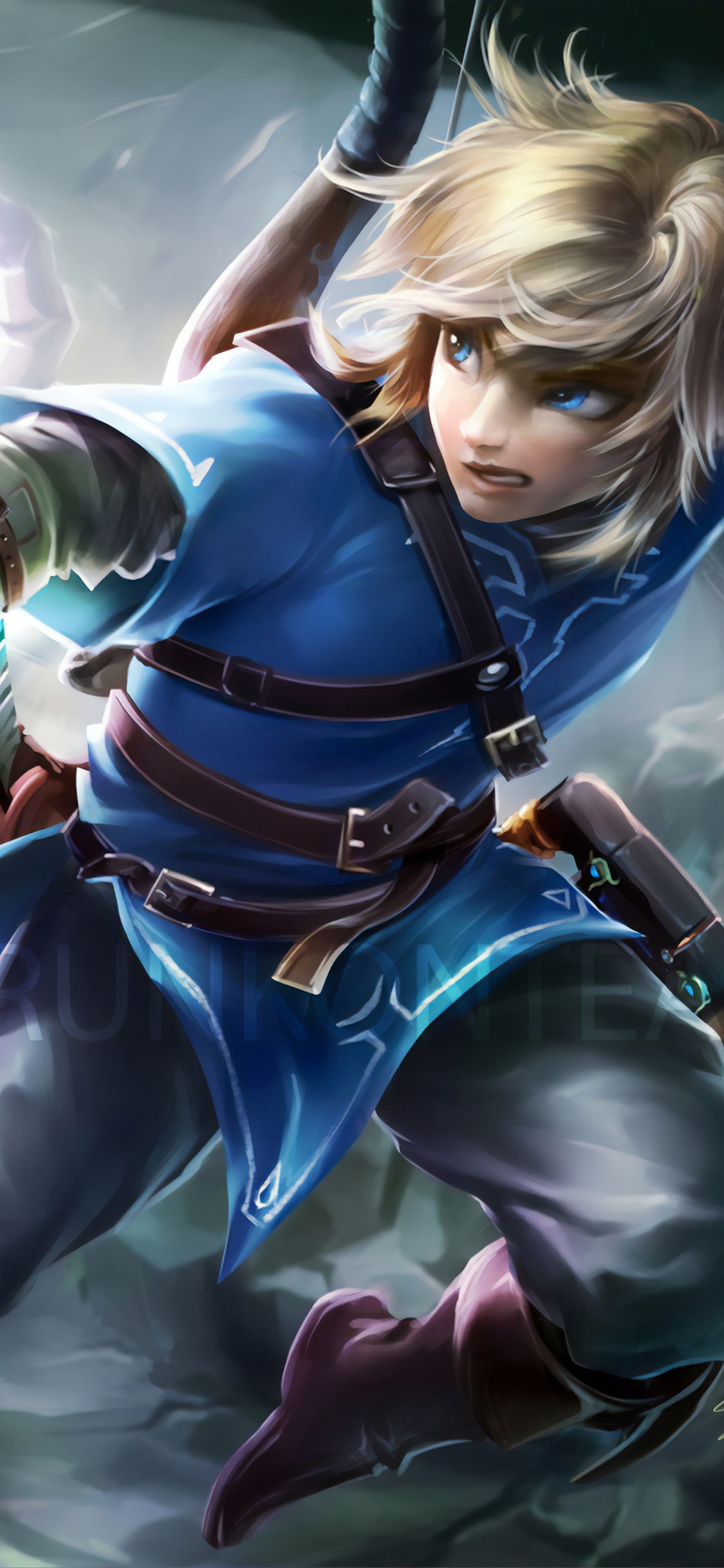 Обои иллюстрация, мифология, приключенческая игра, арт, демон в разрешении 1125x2436