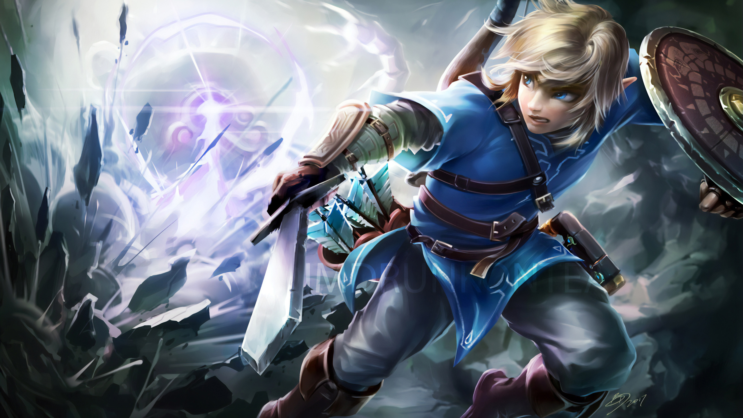 Обои иллюстрация, мифология, приключенческая игра, арт, демон в разрешении 2560x1440