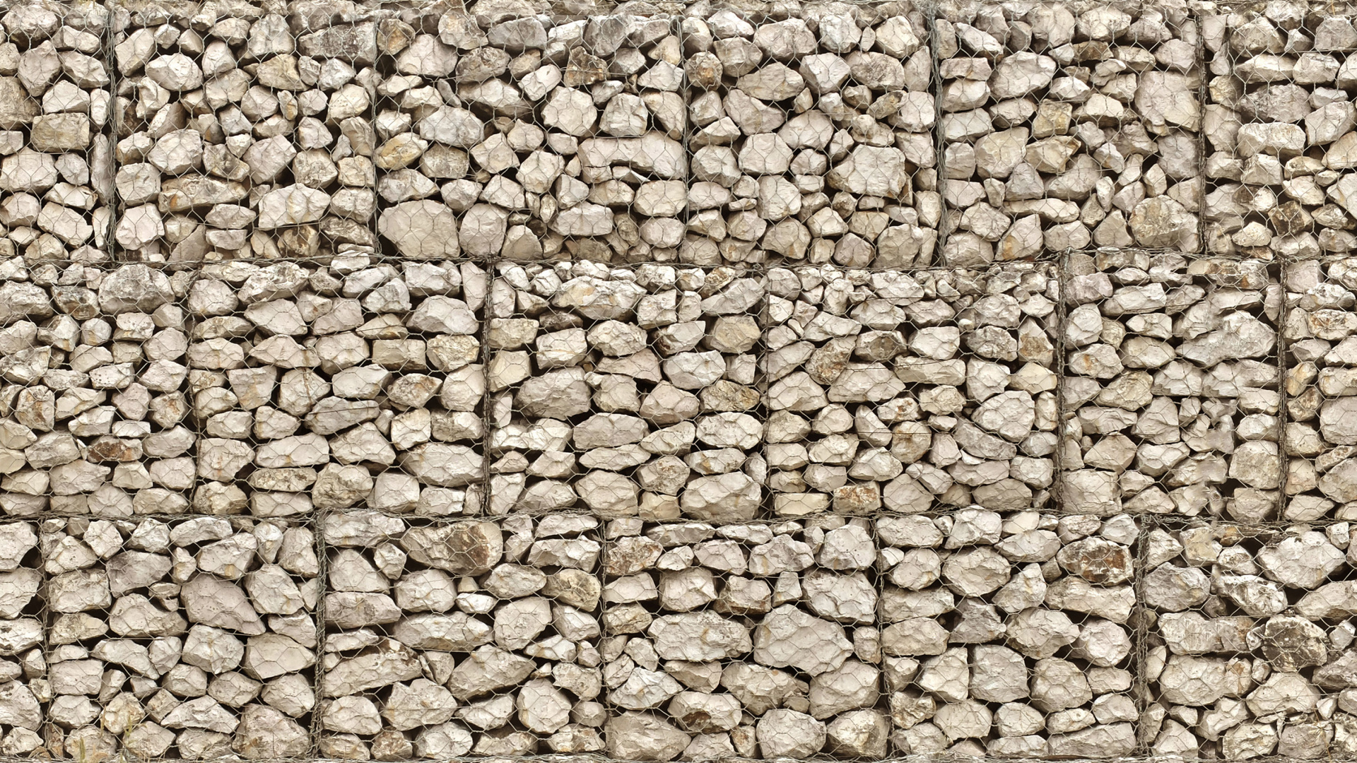 Обои стена, каменная стена, гравий, габион, рок в разрешении 1920x1080
