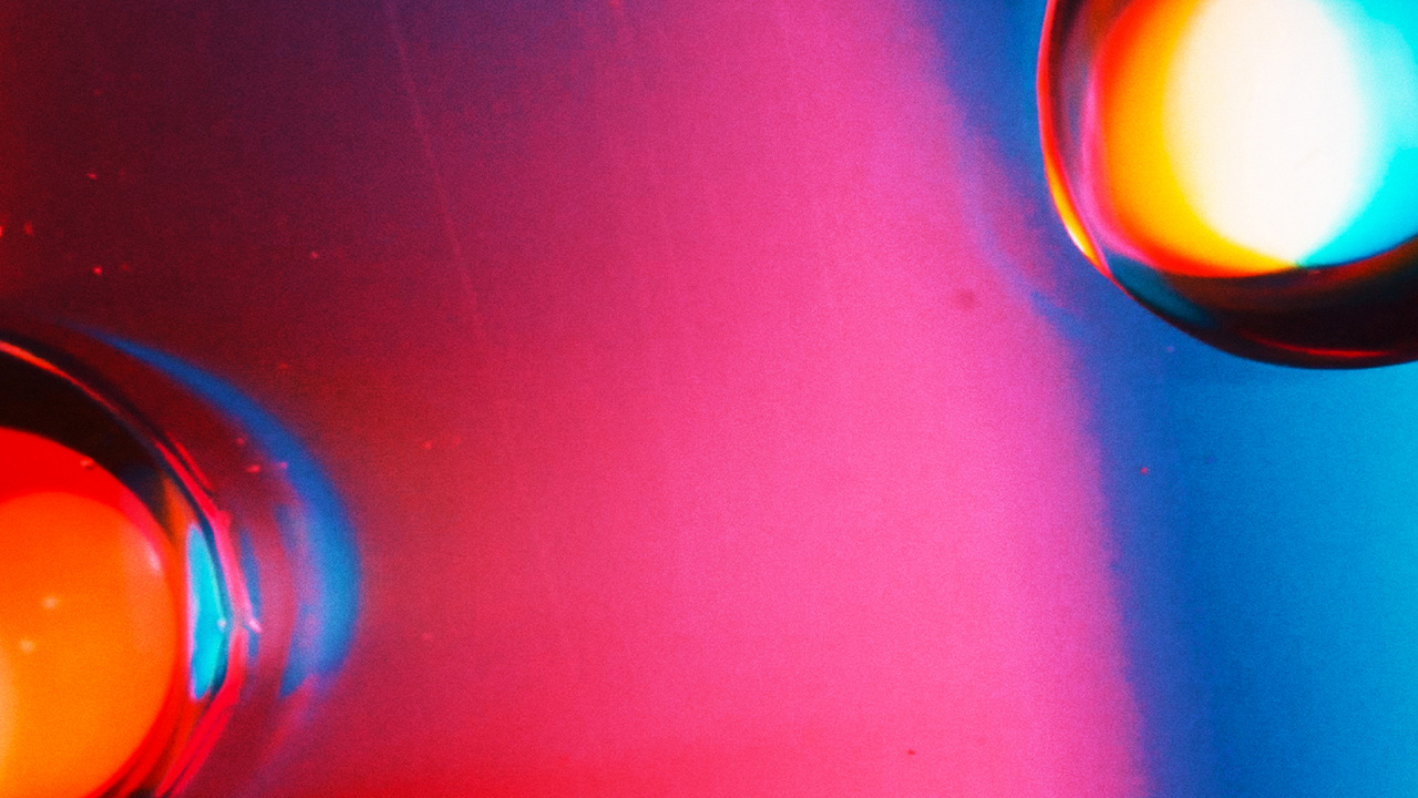 Обои Оранжевый цвет, красочность, свет, автомобильное освещение, освещение в разрешении 1280x720