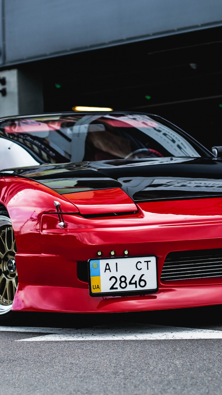 Обои Nissan 200SX, спорткар, Ниссан Сильвия, авто, Ниссан в разрешении 750x1334