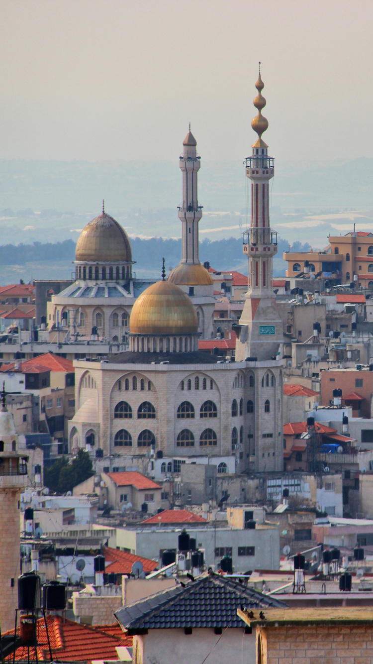 Обои Умм аль-Фахм, Арабских граждан Израиля, Бака-Джетт, городской район, город в разрешении 750x1334