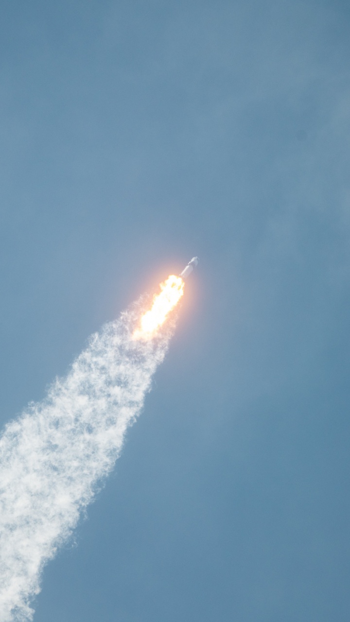 Обои SpaceX, космический экипаж-1, экипаж дракона демо-2, дракон 2, компании spacex дракон в разрешении 720x1280