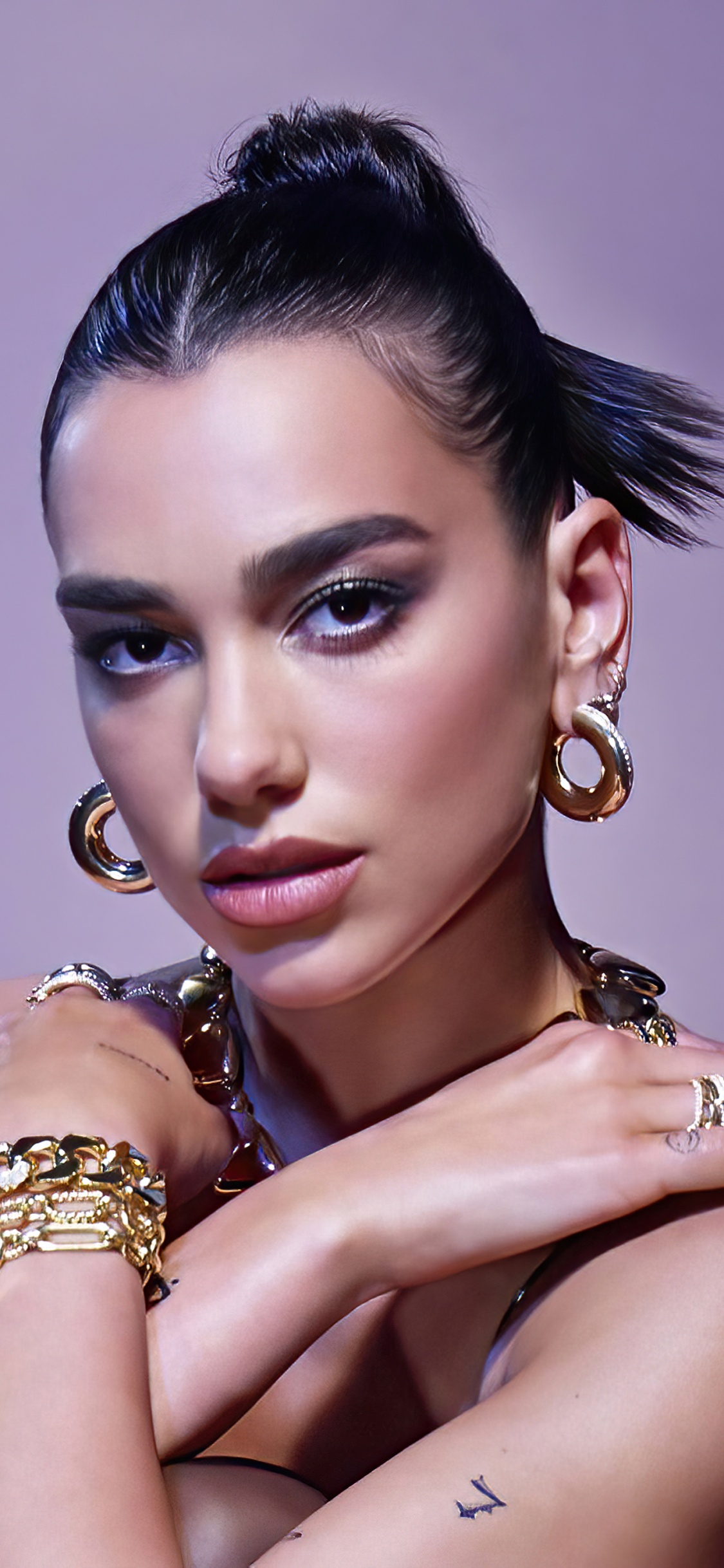 Обои Dua Lipa, музыкант, новый регламент, знаменитость, попса в разрешении 1125x2436