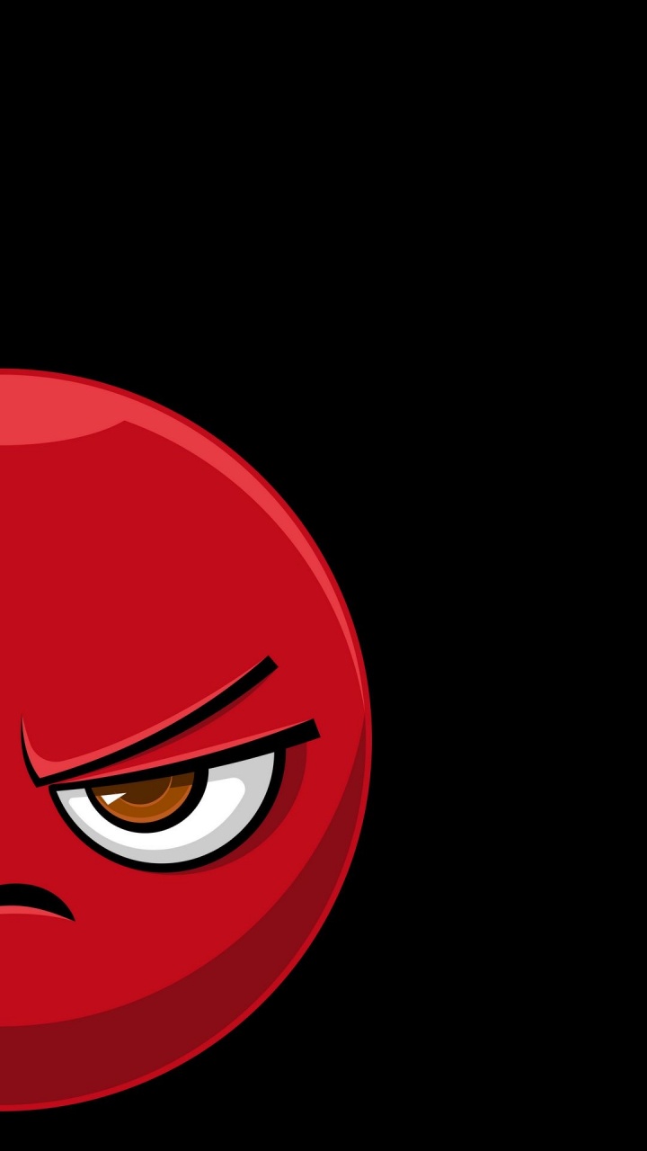 Обои эмоджи, эмодзи искусство, ресничка, жест, арт в разрешении 720x1280