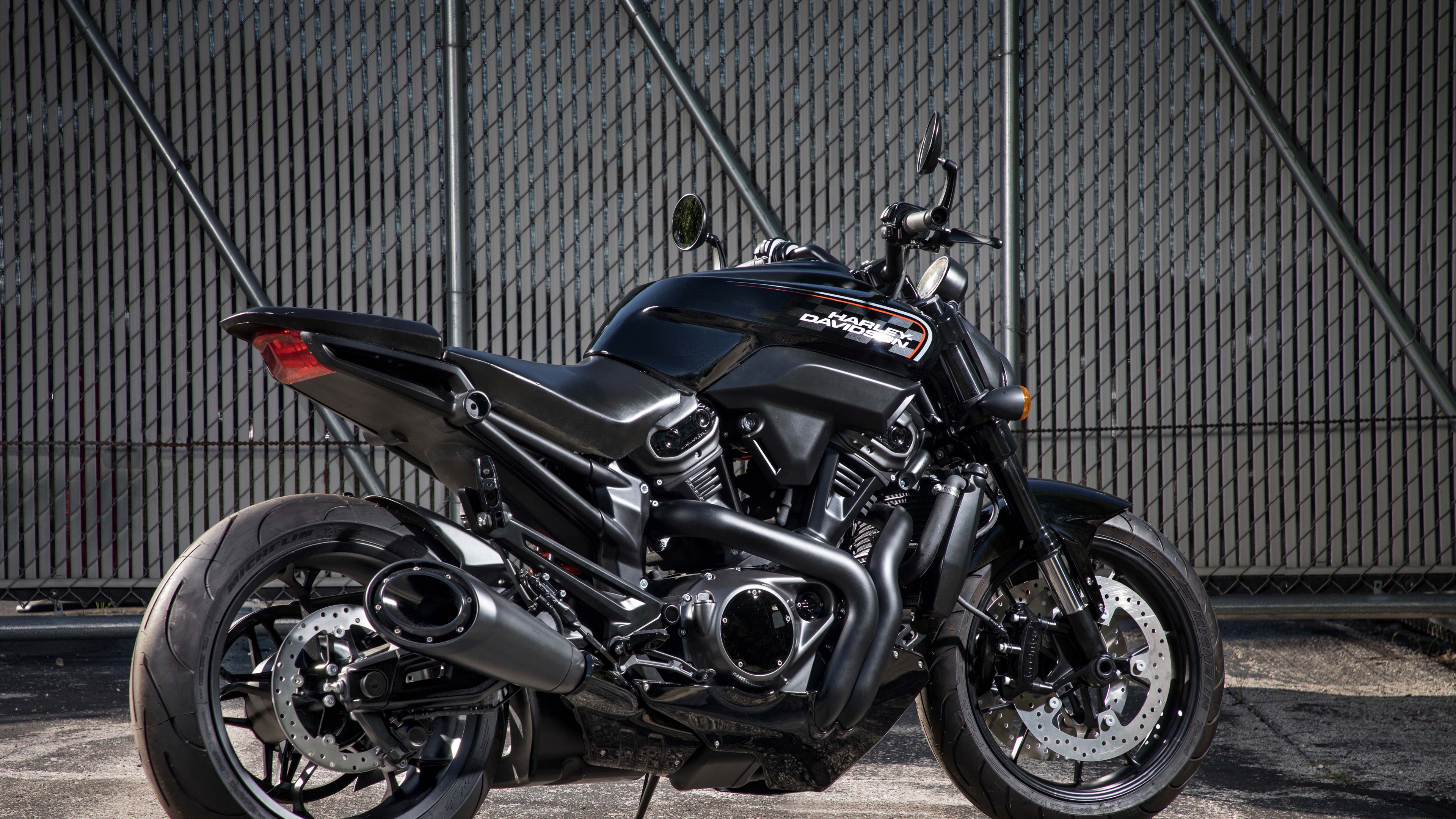 Обои мотоцикл, стритфайтер, голый, авто, автомобильных выхлопных в разрешении 3840x2160