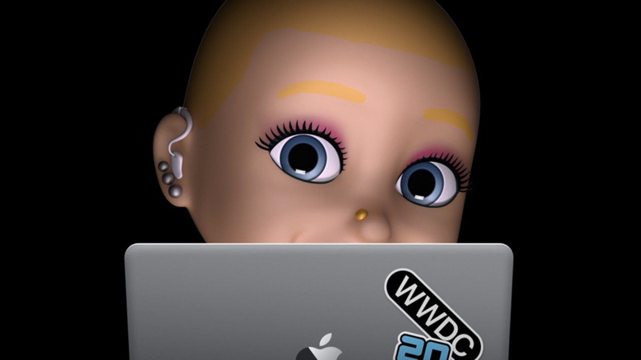 Обои apple, амолед, iPhone, WWDC 2020, яблоко в разрешении 1280x720