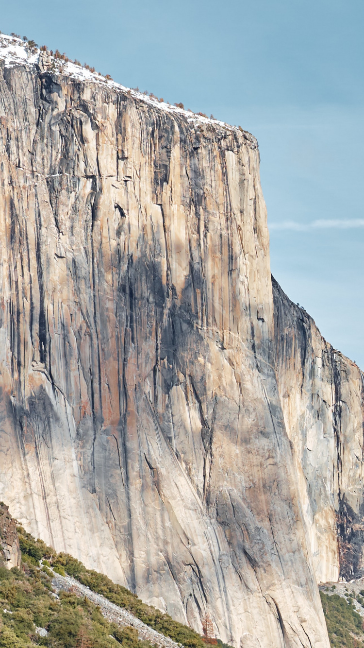 Обои йосемитский национальный парк, iOS 16, ios, idownloadблог, гора в разрешении 750x1334