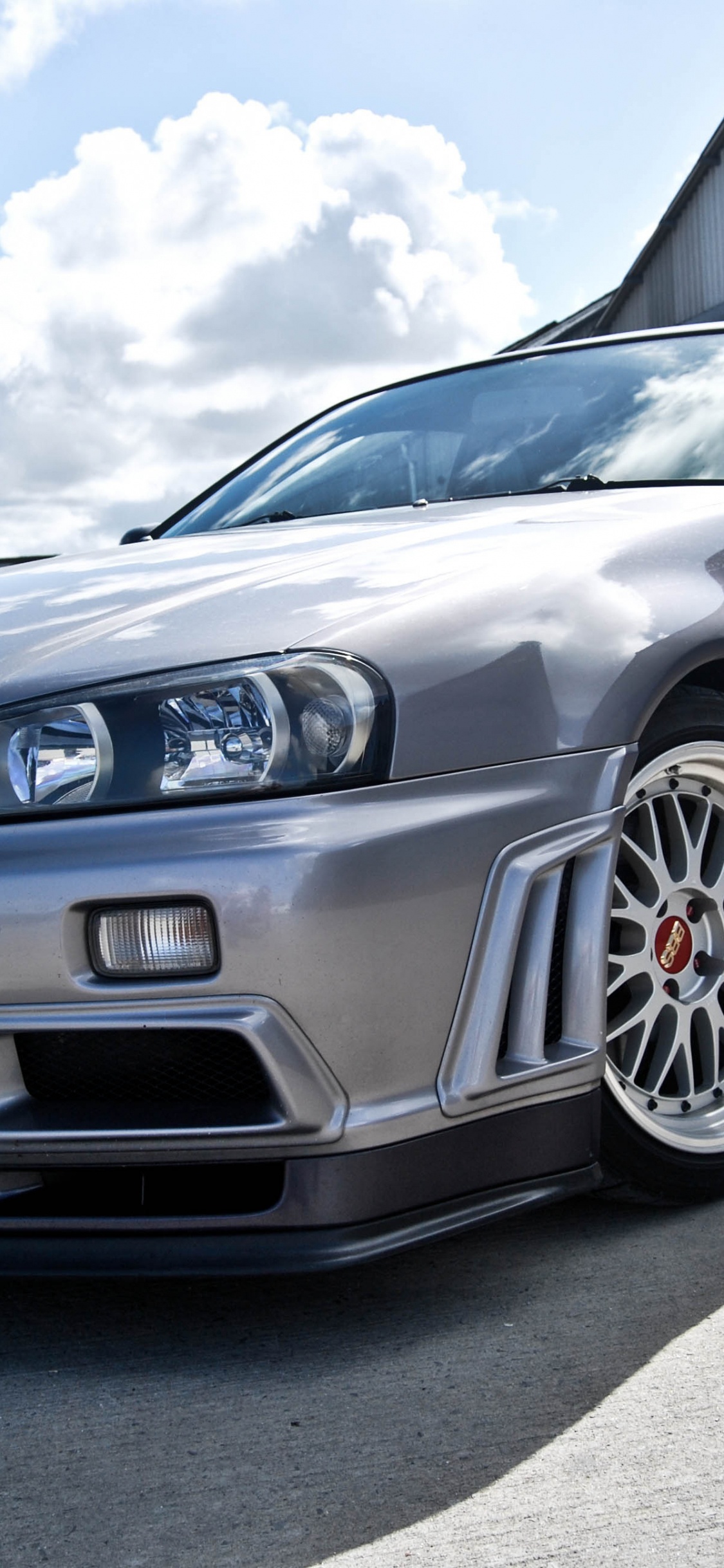 Обои Ниссан, авто, спорткар, суперкар, Ниссан скайлайн гтр в разрешении 1125x2436