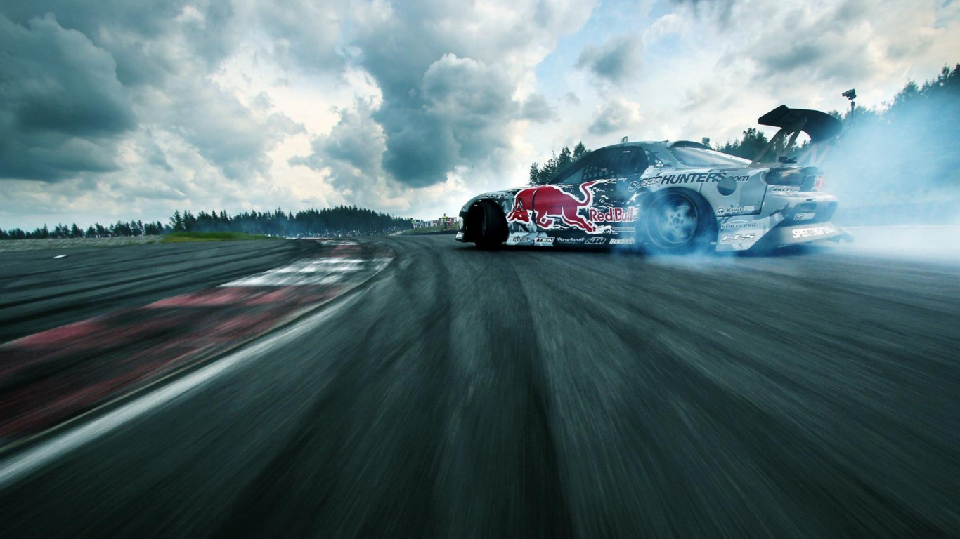 Обои Mazda RX-7, Mazda Motor Corporation, авто, Мазда, дрифтинг в разрешении 1366x768