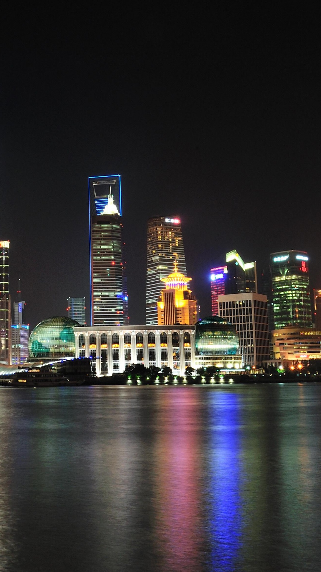 Обои Шанхай, город, небоскреб, Мельбурн, городской пейзаж в разрешении 1080x1920