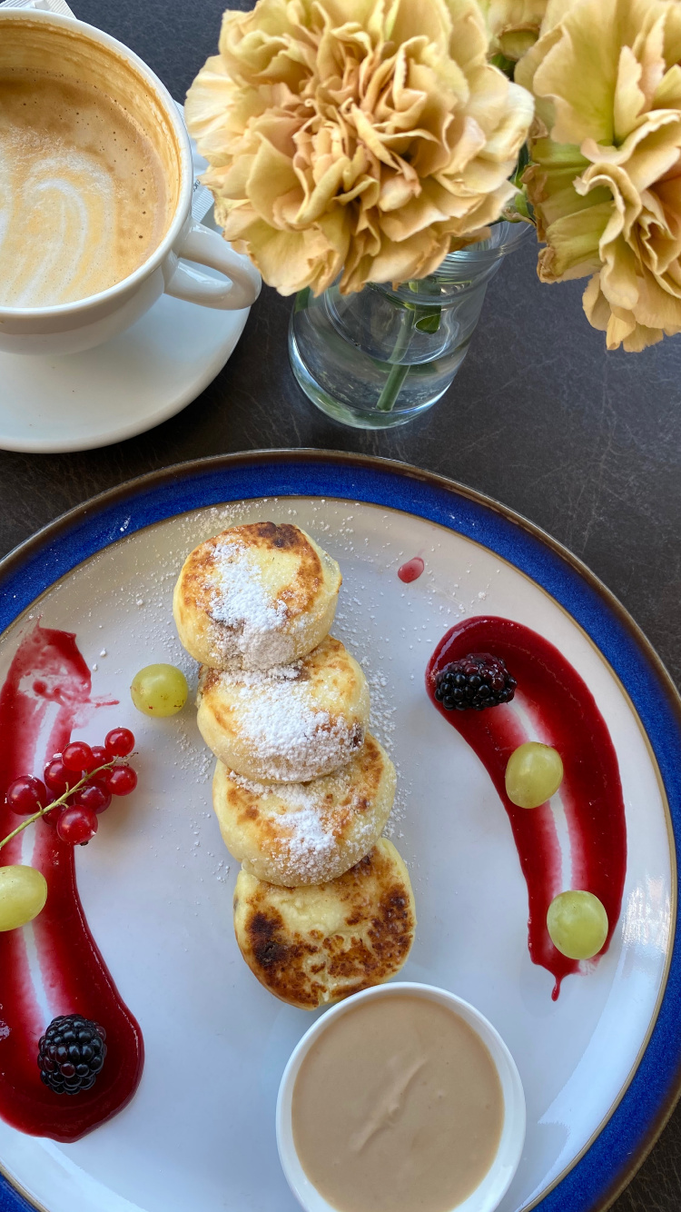 Обои блюда, полноценный завтрак, завтрак, serveware, кетчуп в разрешении 750x1334