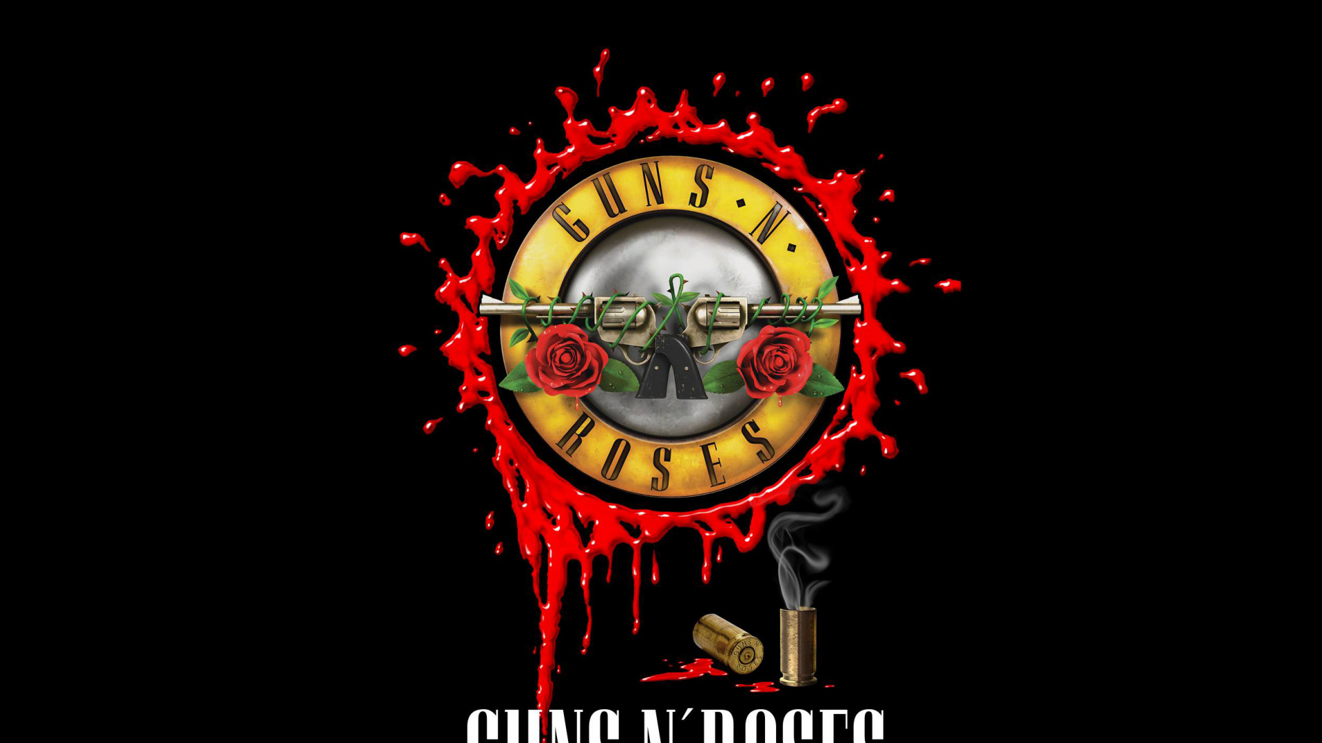 Обои Not in This Lifetime Tour, Guns N Roses, Goffertpark, лого, графический дизайн в разрешении 1920x1080