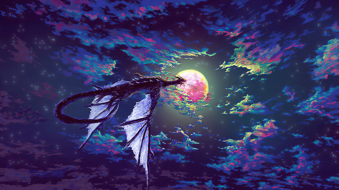 Обои произведение искусства, цифровое искусство, иллюстрация, арт, артист в разрешении 1366x768