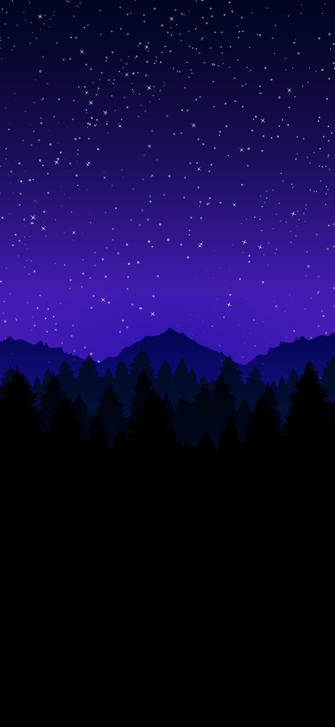 Обои саммит, атмосфера, гора, природный ландшафт, древесные растения в разрешении 1125x2436