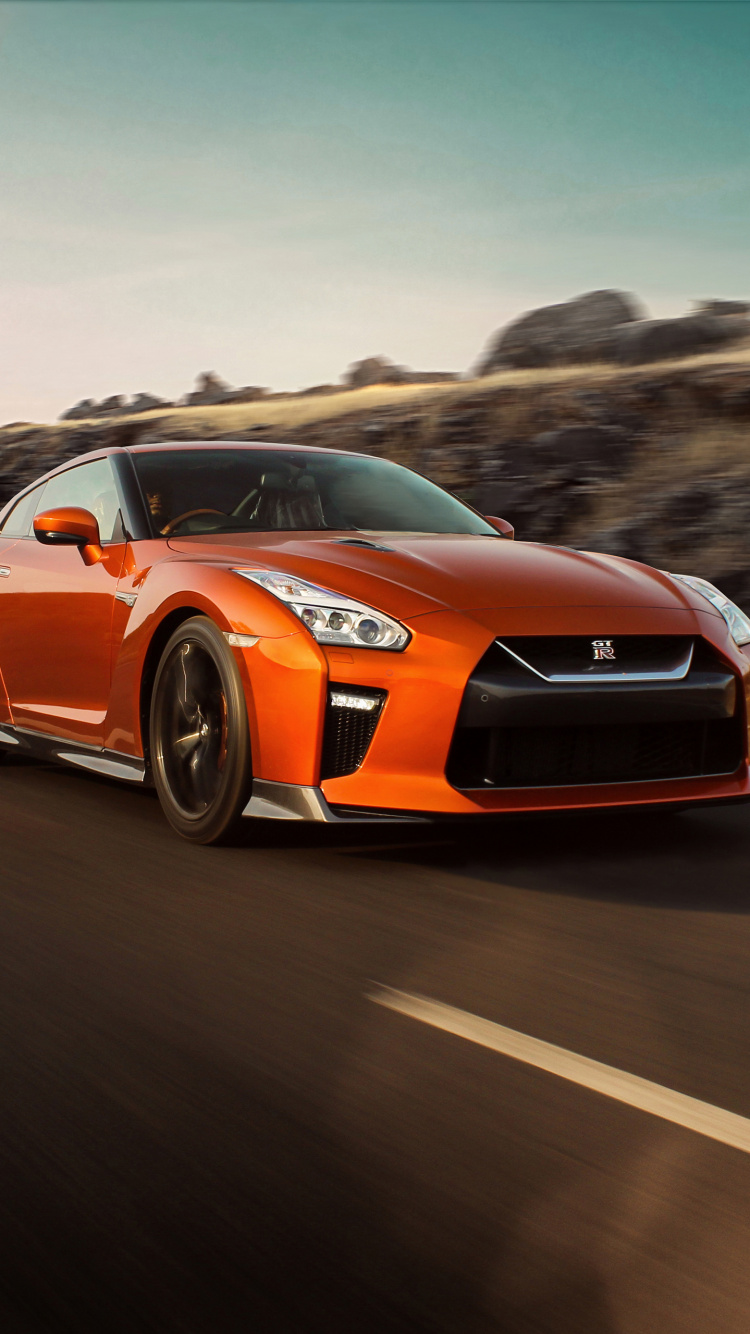 Обои Ниссан, спорткар, авто, суперкар, кузов купе в разрешении 750x1334