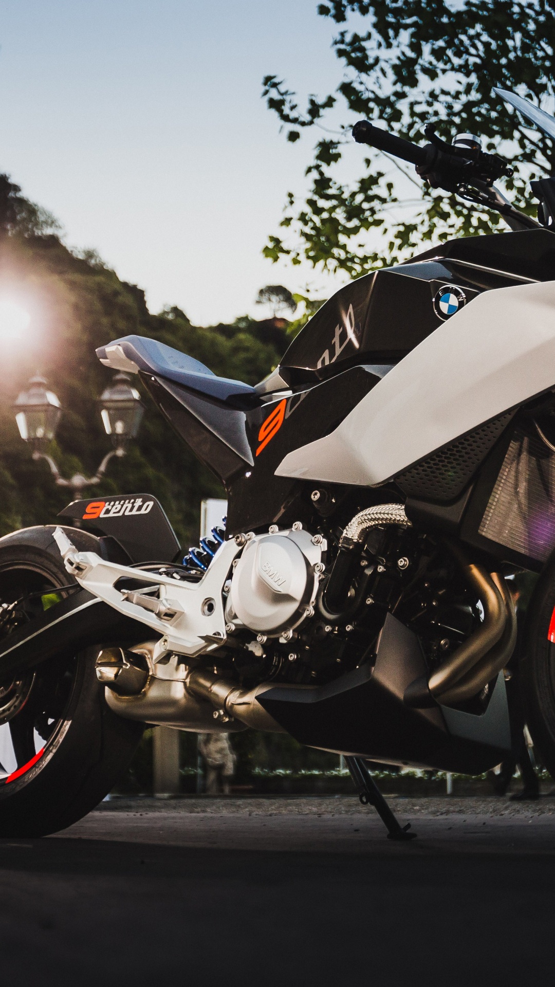 Обои концептуальные мотоциклыhd, Байерише Моторен Верке АГ, мотоцикл, спортивный мотоцикл, БМВ с 1000 РР в разрешении 1080x1920